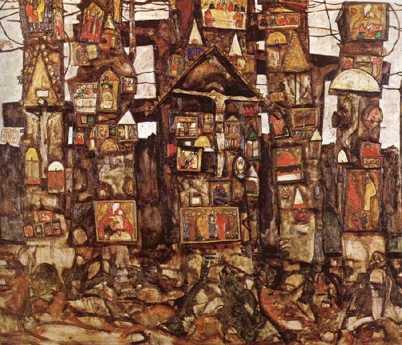 Woodland Prayer, Egon Schiele